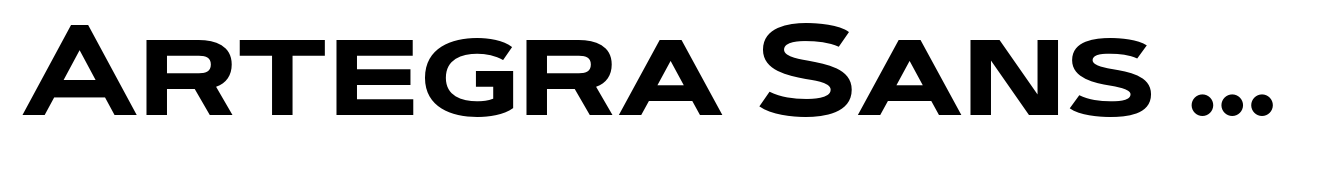Artegra Sans Extended SC Bold